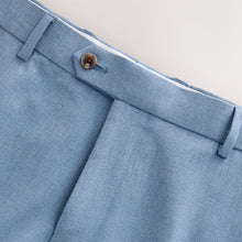 Load image into Gallery viewer, Blue Slim Fit Motionflex Stretch Suit Trousers
