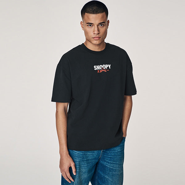 Black Licence Snoopy T-Shirt