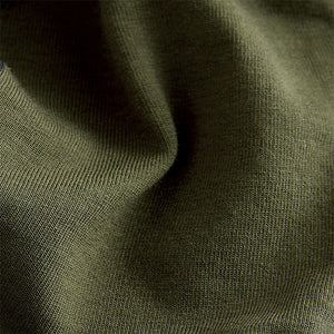 Khaki Green Truck Relaxed Fit Short Sleeve Graphic Print T-Shirt
