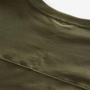 Green 100% Cotton T-Shirt Dress