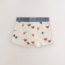 Load image into Gallery viewer, Mini Safari Print Junior Character Trunks 5 Pack (2-10yrs)
