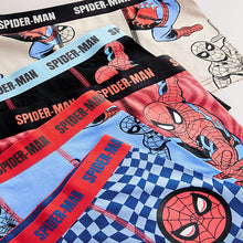 Load image into Gallery viewer, Red Spiderman Trunks 5 pack (1.5-8yrs)

