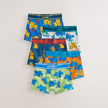 Load image into Gallery viewer, Primary Animals Boxers Trunks 5 Pack (1.5-8yrs)
