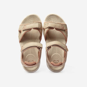 EASYSUN Women's Lightweight Sport Look Sandals Beige