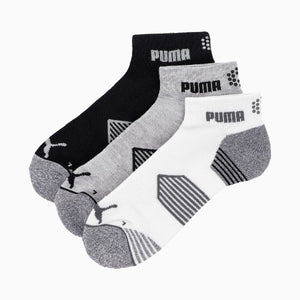 ESSENTIAL QUARTER CUT 3 PACK GOLF SOCKS