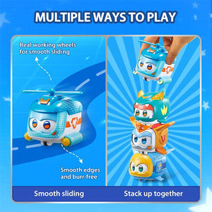 Super Wings Pet- 4Pack (Tino/Jerome/Tino/Shine)