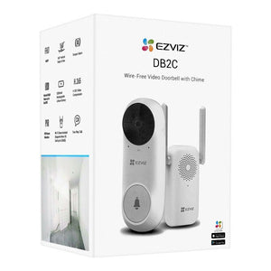 EZVIZ DB2C Wire Free Doorbell