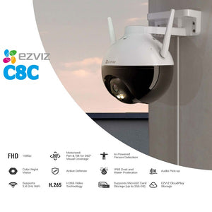 EZVIZ CS-C8C: Outdoor Pan/Tilt Camera