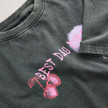 Load image into Gallery viewer, Charcoal Graffiti Oversized Graphic Print T-Shirt (3-12yrs)
