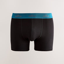 Load image into Gallery viewer, Black Rich Colour Waistband Signature Comfort Soft Trunks
