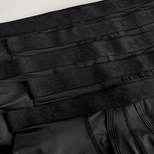 Load image into Gallery viewer, Black Motionflex 5 Pack A-Front Rich Boxers
