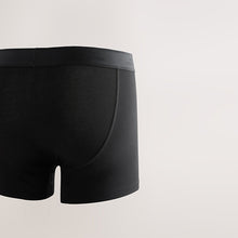 Load image into Gallery viewer, Black Modal 4 pack Supima Cotton Signature A-Front Boxers

