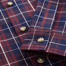 Load image into Gallery viewer, Plum Purple Long Sleeve Cotton Check Shirt (3-12yrs)
