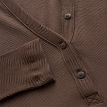 Load image into Gallery viewer, Chocolate Brown Jersey Woven Mix Waisted Midi Dress
