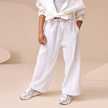 Load image into Gallery viewer, Grey Wide Leg Joggers (3-12yrs)
