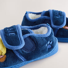 Load image into Gallery viewer, Navy Paw Patrol Cupsole Slippers

