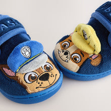Load image into Gallery viewer, Navy Paw Patrol Cupsole Slippers
