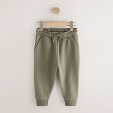 Load image into Gallery viewer, Khaki Green Slim Fit Soft Touch Jersey Joggers (3mths-6yrs)
