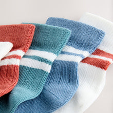 Load image into Gallery viewer, Rust Brown Baby Socks 5 Pack (0-12mths)
