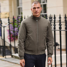 Load image into Gallery viewer, Brown DryTech Waterproof Harrington Jacket
