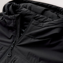 Load image into Gallery viewer, Black ThermoGen Shower Resistant Wadded Jacket
