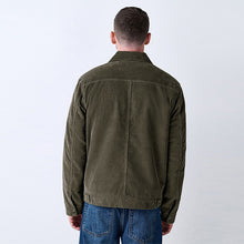 Load image into Gallery viewer, Brown Corduroy Borg Lined Jacket
