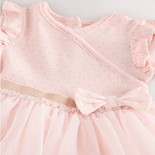 Load image into Gallery viewer, Pink Baby Long Sleeve Tutu Dress (0-18mths)
