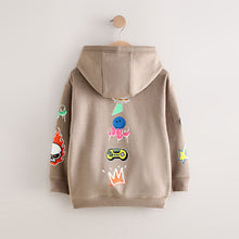 Load image into Gallery viewer, Stone Vibes Older Boys Graphic Print Hoodie (3-12yrs)
