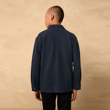 Load image into Gallery viewer, Navy Smart Shacket (4-12yrs)
