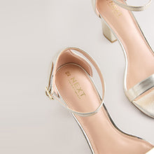 Load image into Gallery viewer, Gold Standard/Wide Fit Block Heel Sandals
