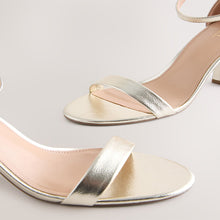Load image into Gallery viewer, Gold Standard/Wide Fit Block Heel Sandals
