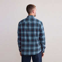 Load image into Gallery viewer, Blue Signature Long Sleeve Check Shirt
