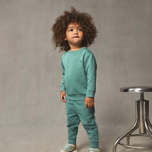 Load image into Gallery viewer, Green Logo Sweatshirt And Joggers Set (3mths-6yrs)
