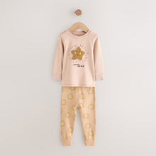 Load image into Gallery viewer, Brown Bear/Star Snuggle Pyjamas 3 Pack (3-9yrs)
