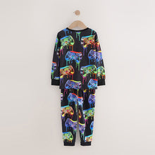 Load image into Gallery viewer, Bright Gamer Single Long Sleeve Leg Pyjamas (3-16yrs)
