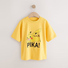 Load image into Gallery viewer, Yellow Pokémon Short Sleeve T-Shirt (5-12yrs)
