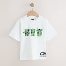 Load image into Gallery viewer, White Mandalorian Short Sleeve T-Shirt (3-12yrs)
