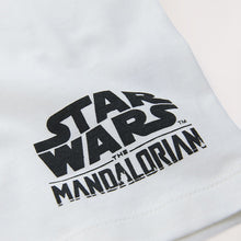 Load image into Gallery viewer, White Mandalorian Short Sleeve T-Shirt (3-12yrs)
