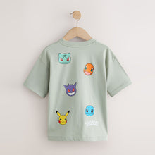 Load image into Gallery viewer, Grey Pokémon Short Sleeve T-Shirt (4-12yrs)
