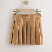 Load image into Gallery viewer, Camel Brown Cord Skirt (3-12yrs)
