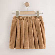 Load image into Gallery viewer, Camel Brown Cord Skirt (3-12yrs)

