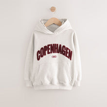 Load image into Gallery viewer, Grey City Slogan Hoodie (3-12yrs)
