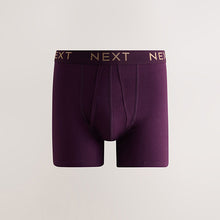 Load image into Gallery viewer, Red/Blue/Purple Rich 5 Pack A-Front Boxers
