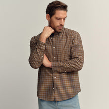 Load image into Gallery viewer, Neutral Long Sleeve Check Shirt
