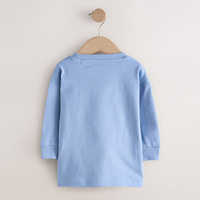 Load image into Gallery viewer, Green Farm Scene Long Sleeve Appliqué T-Shirt (3mths-6yrs)
