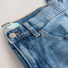 Load image into Gallery viewer, Light Blue Column Mom Jeans
