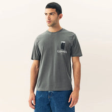 Load image into Gallery viewer, Grey Washed Guinness Relaxed Fit T-Shirt
