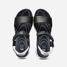 Load image into Gallery viewer, Women&#39;s Sandals Light Navy Leather
