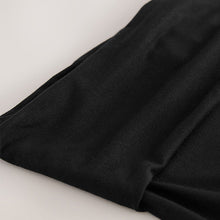 Load image into Gallery viewer, Black Fold Over Flare Leggings (5-12yrs)
