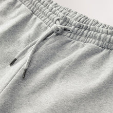 Load image into Gallery viewer, Grey Marl Straight Fit Brushback Heavyweight Joggers
